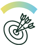 icon of arrows hitting a target
